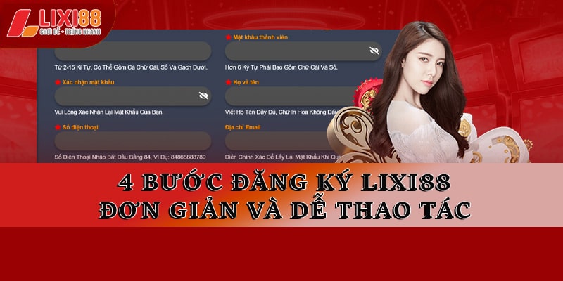 Hướng Dẫn Đăng Ký Lixi88 Chi Tiết Và Các Lỗi Thường Gặp