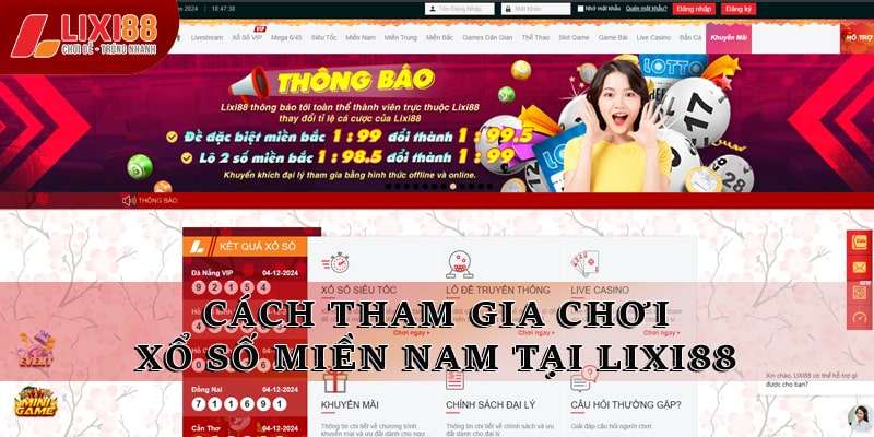 Xổ Số Miền Nam – Khám Phá Trò Quay Thưởng HOT Nhất Việt Nam